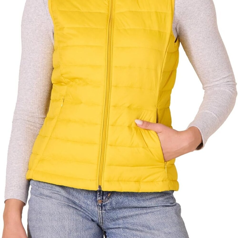 Women's Lightweight Water-Resistant Packable Puffer Vest